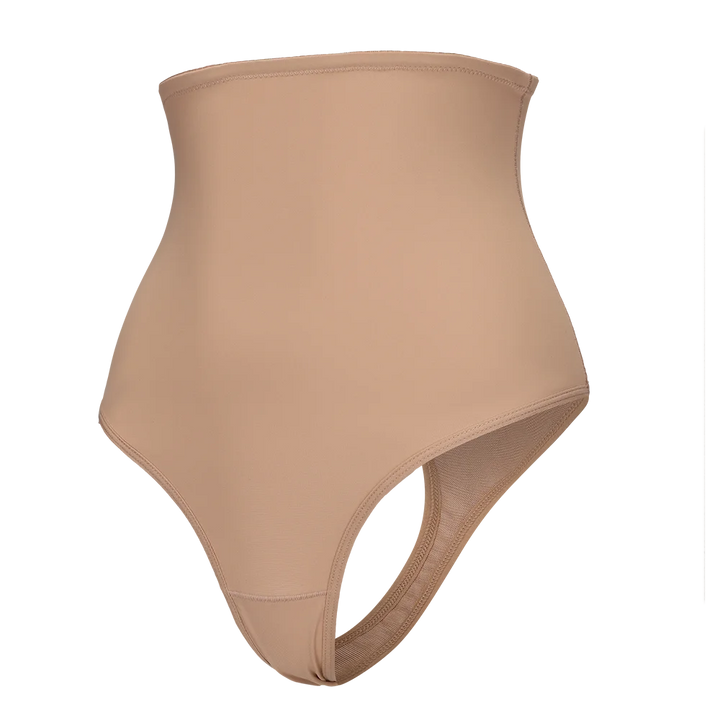 Women Thong Shapewear High Waist Body Shaper Tummy Control Stretch Black Sexy Slimming Underwear Smooth Body Nude T-Back Brief