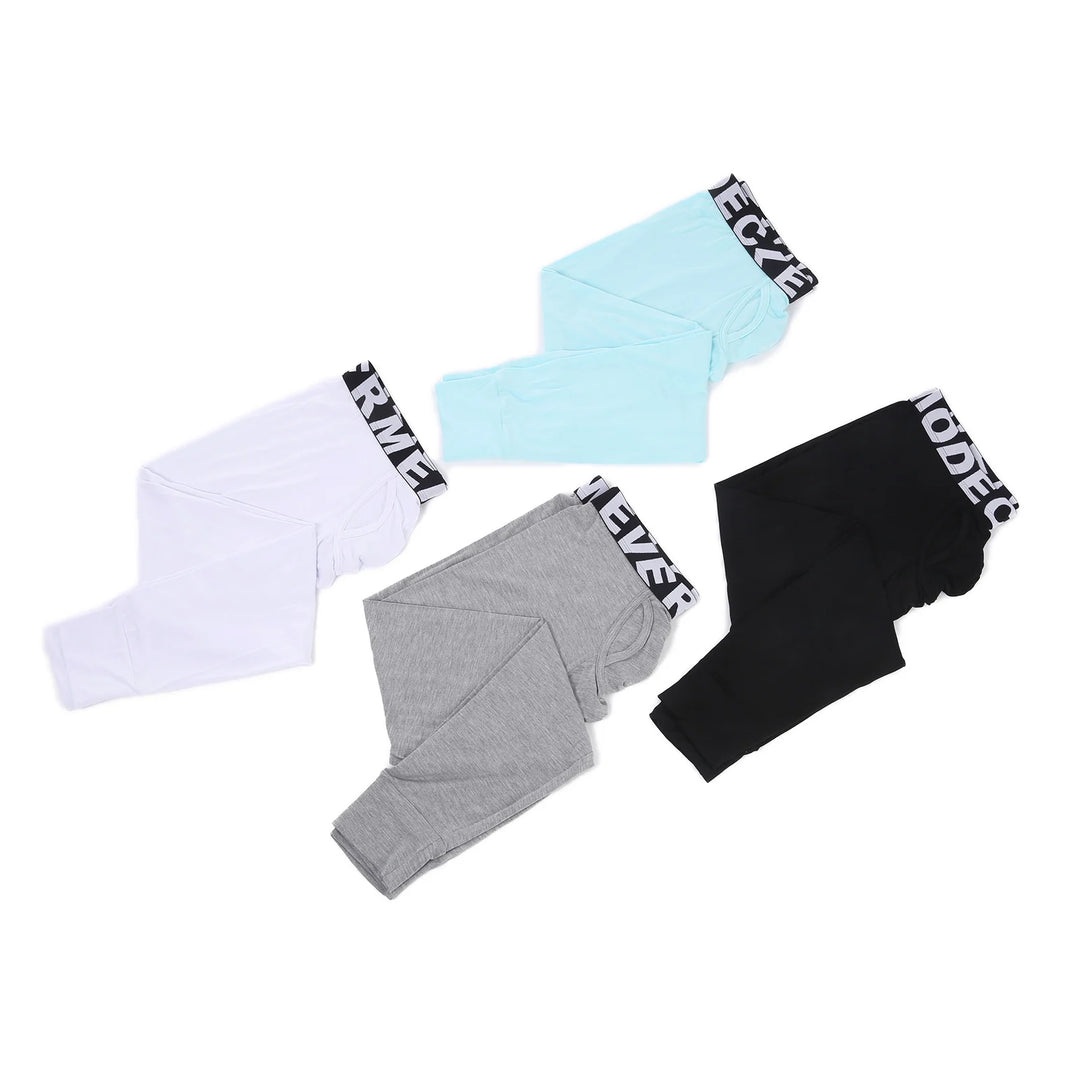 CLEVER-MENMODE Thermal Underwear Men's Sexy Penis Pouch Thermo Long Johns Pants Modal Leggings Bottoms Warm Pants Elastic