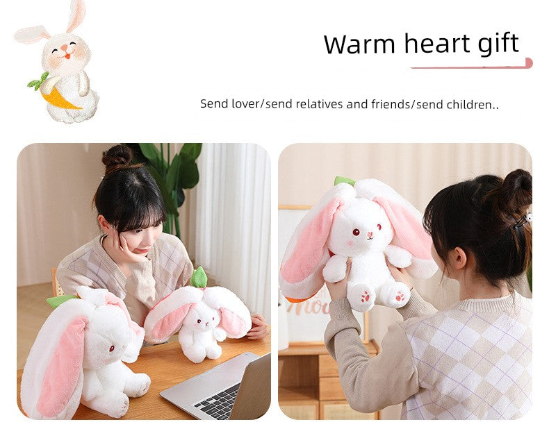 Strawberry Rabbit Birthday Gift Girl Girlfriends Girl Practical Ideas Doll Doll Kids Teacher Sister Cute