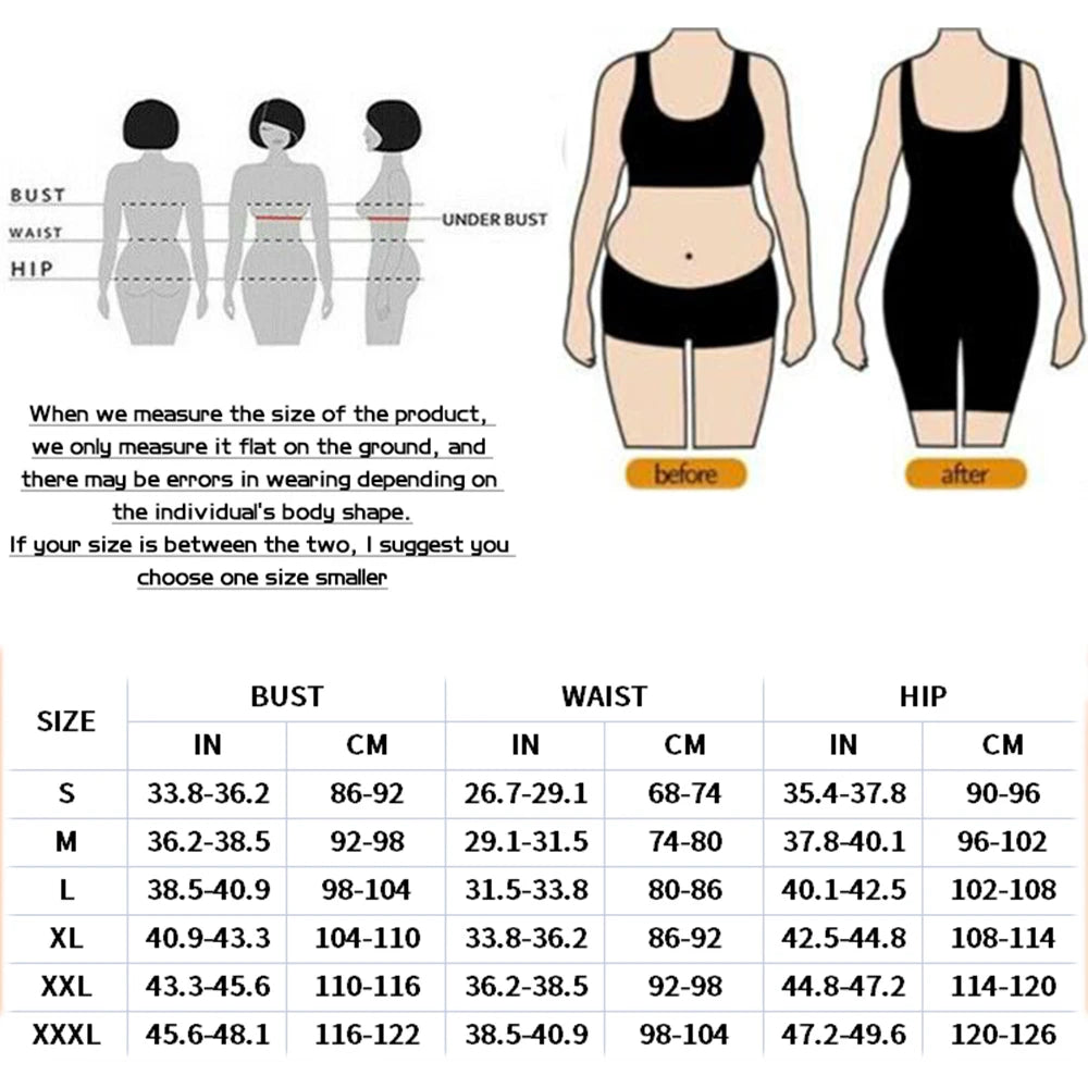 Fajas Colombianas Women Waist Fat Burning Body Shaping Bodysuit Postpartum Tummy Control Shapewear Panty Body Shaper With Bra