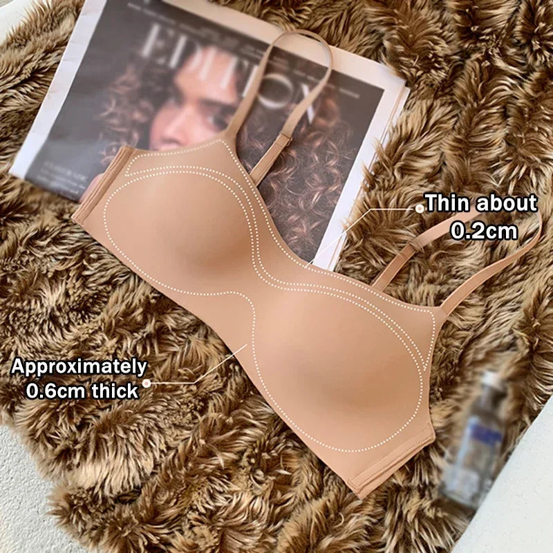 Seamless Underwear Women Push-Up Bra Thin Style Sexy Wireless Bras for Ladies