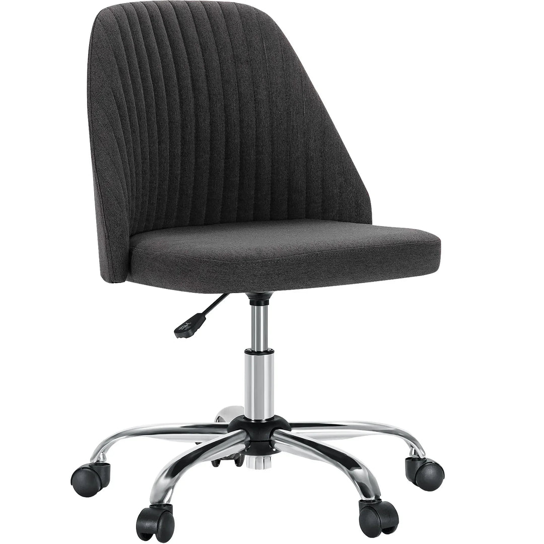 JHK Armless Vanity Swivel Chair