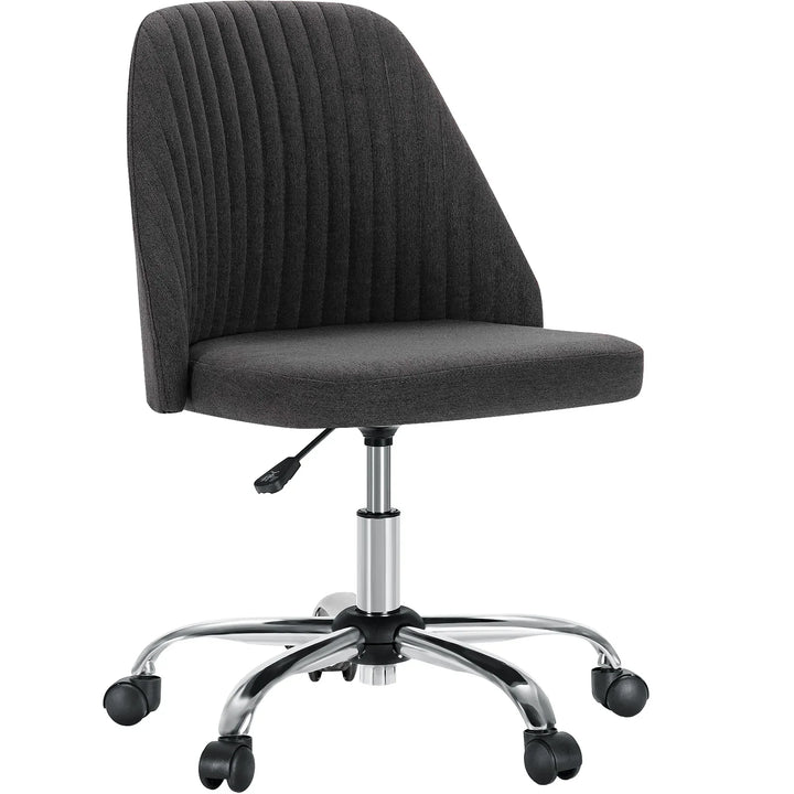 JHK Armless Vanity Swivel Chair