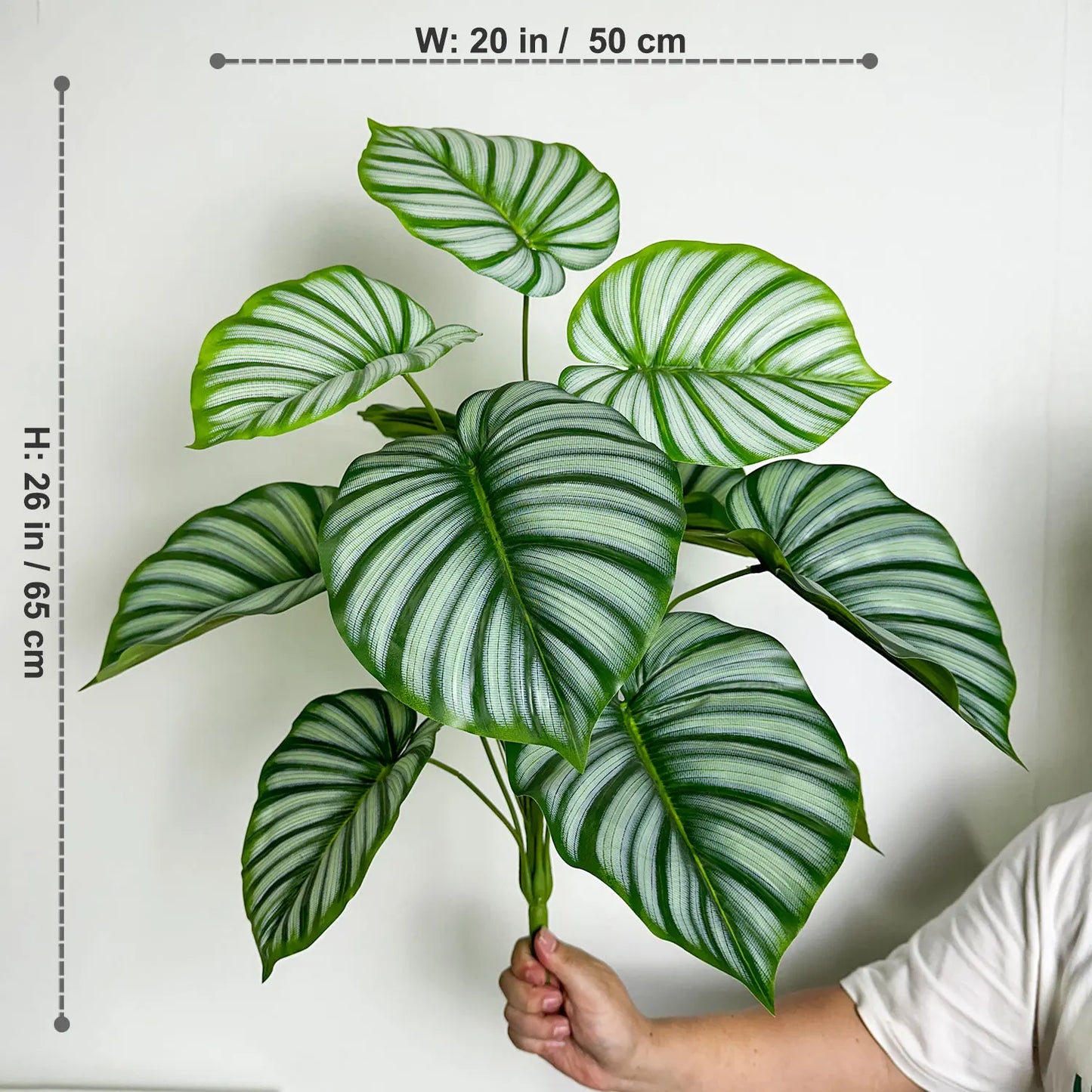 Artificial Monstera Palm Tree