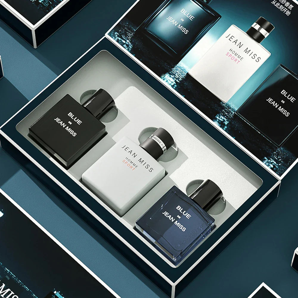 Men's Perfume Set โ 3-Piece Cologne Collection