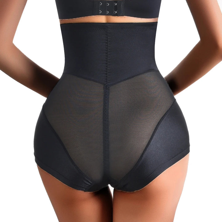Sexy Shapewear Women High Waist Trainer Body Shaper Tummy Slimming Belly Control Body Shaper Underwear Briefs Zipper Panties