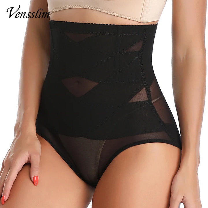 Women Butt Lifter Shapewear High Waist Double Tummy Control Panties Waist Trainer Body Shaper Slimming Seamless Underwear Briefs