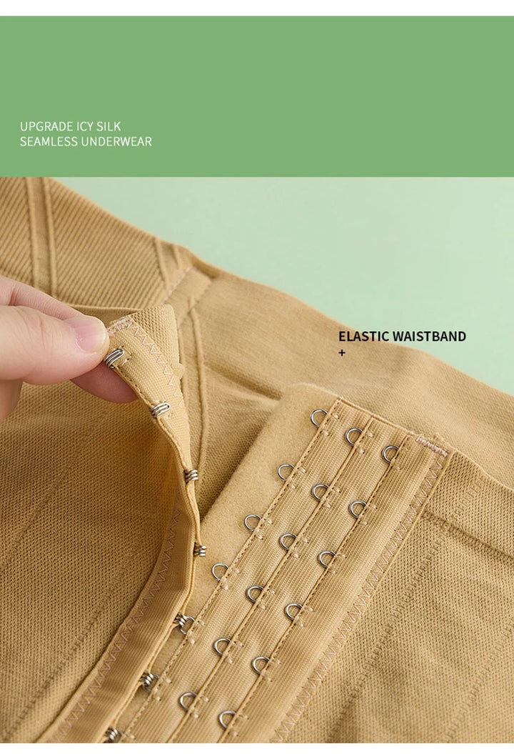 High Waist Non-slip Tummy Control Slimming Women Briefs Shapewear Body Shaper Control Panties Ladies Waist Trainer Underwear