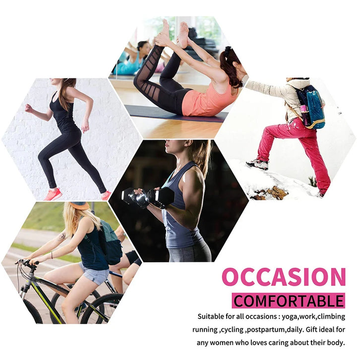 High Waist Shapewear Anti Cellulite Compression Leggings Leg Slimming Body Shaper Tummy Control Tights Panties Thigh Slimmer