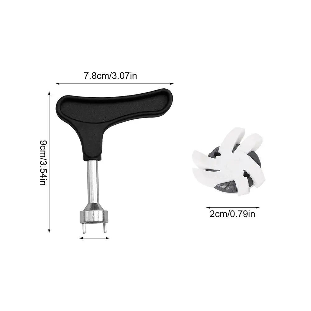 Golf Shoe Spikes Replacements Golf Cleat Spikes Anti Slip Footwears Portable Quick Twist Golf Spikes Convenient Golf CleatsShoe