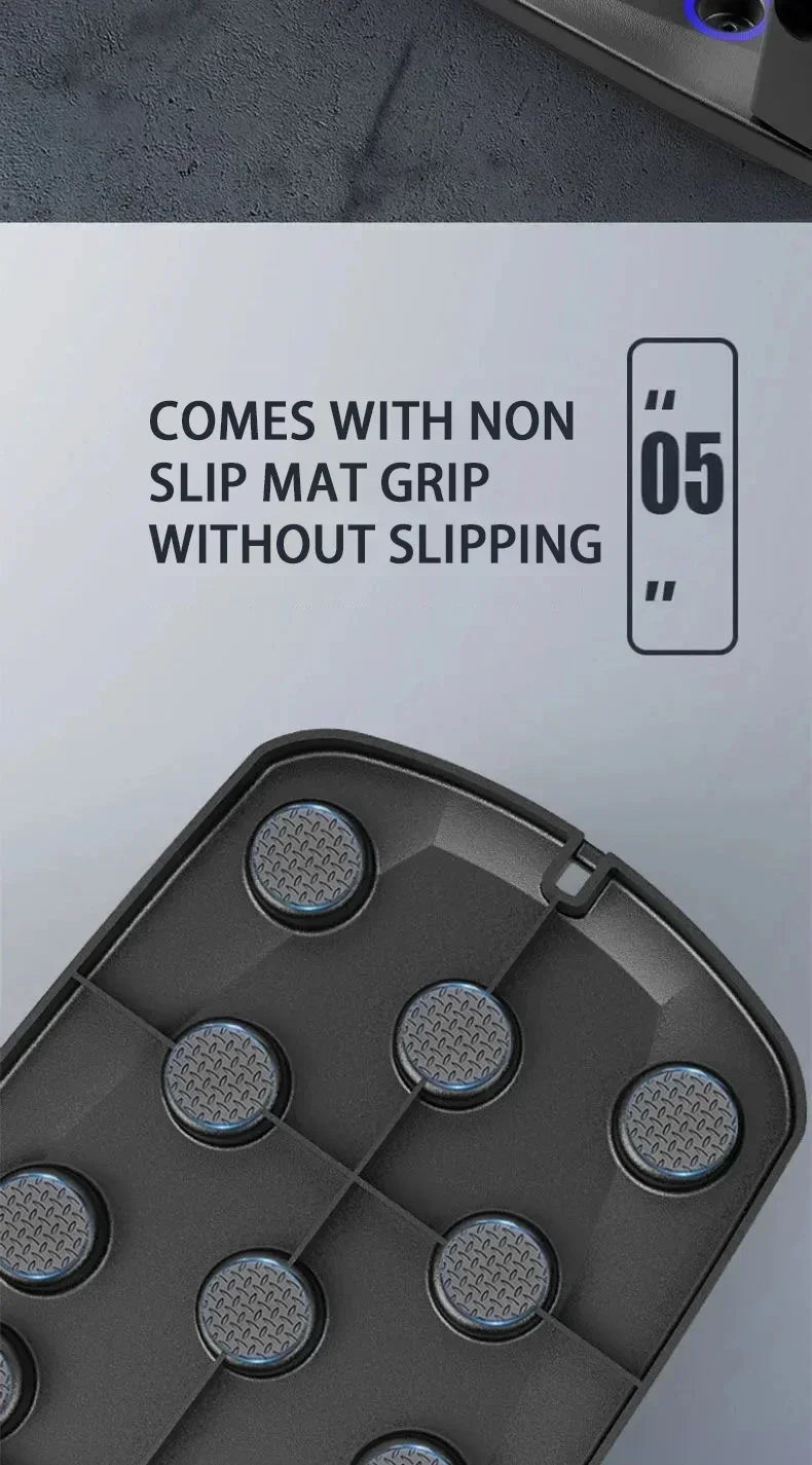 Gift Portable Multifunctional Push-up Board Set with Handles Foldable Fitness Equipment for Chest Abdomen Arms and Back Training