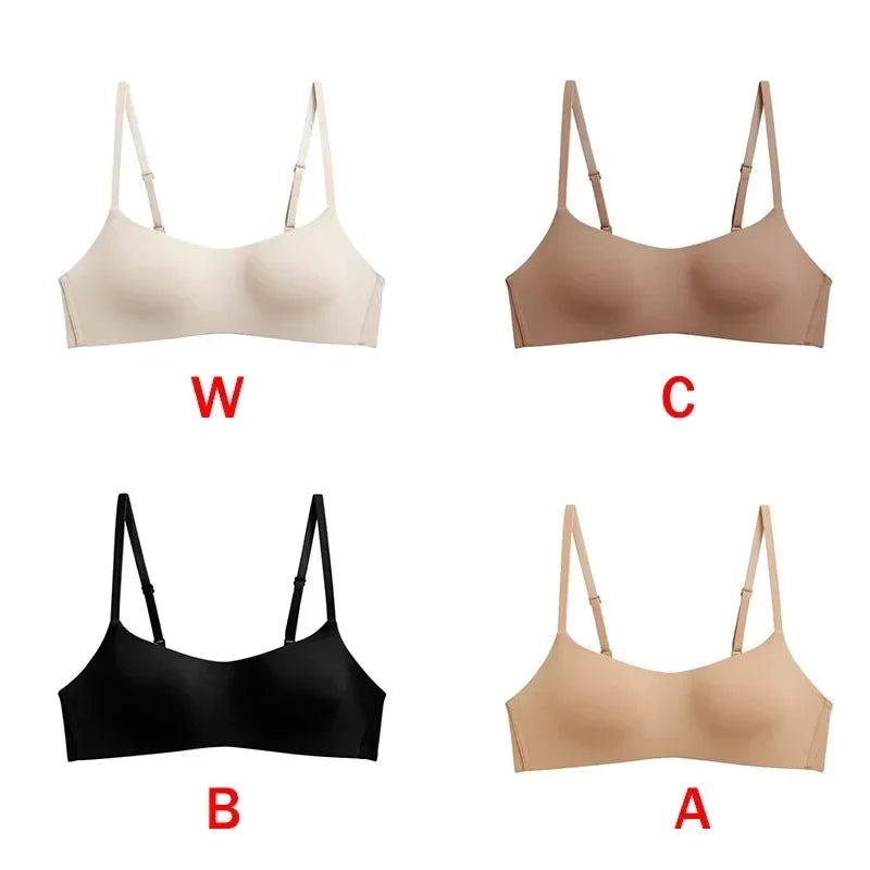Seamless Underwear Women Push-Up Bra Thin Style Sexy Wireless Bras for Ladies