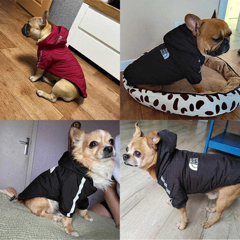 Waterproof Fleece Dog Jacket