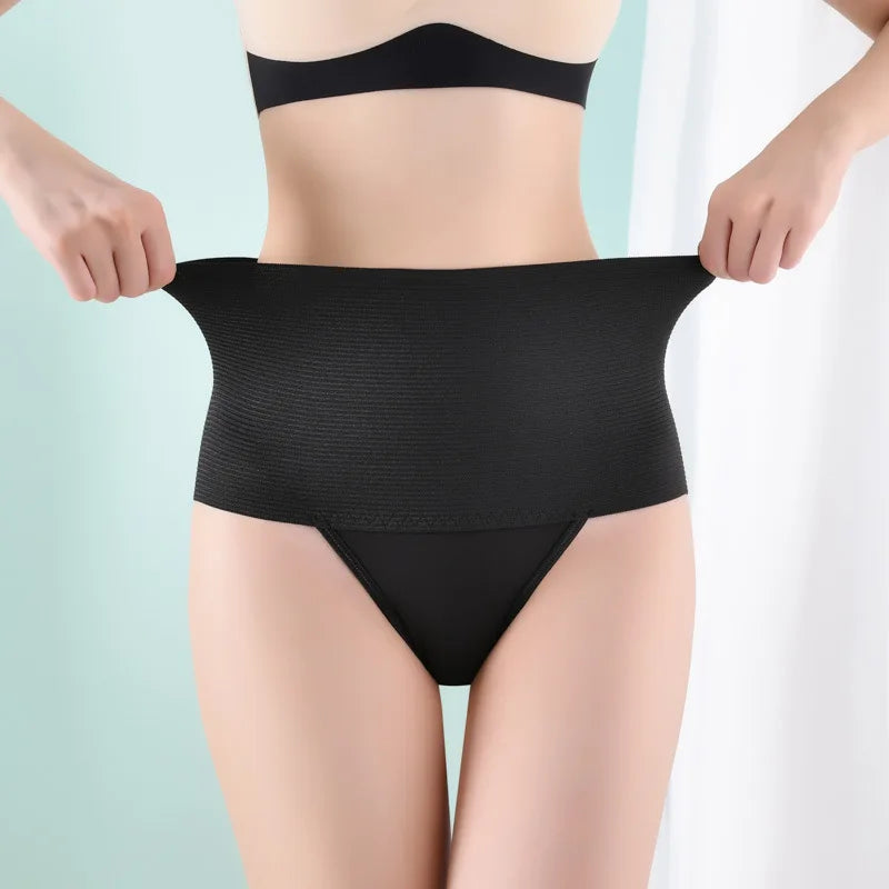 3pcs Women High Waist Shaping Brief Body Shaper Slimming Underwear Butt Lifter Control Pantie Plus Size Sexy Shapewear Panty