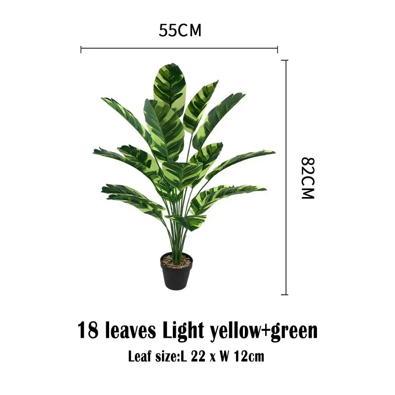 Artificial Banana Tree Leaves