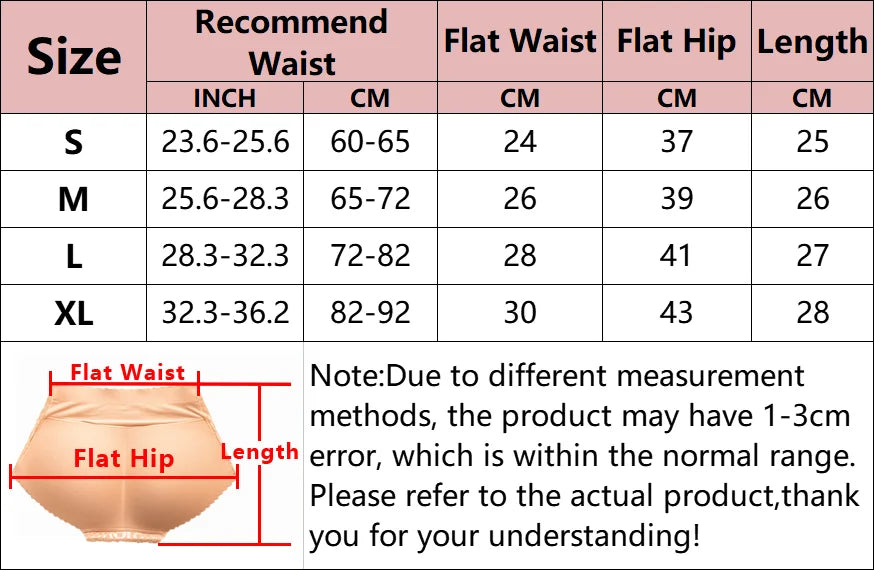 Women Sexy Buttocks Shapewear Fake Ass Letter Panties Triangle Butt Lift Panty Peach Booty Enhancer Underwear Hip Padded Briefs