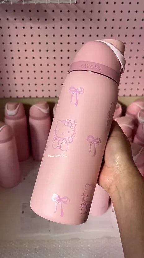 Owala FreeSip Quarta Rose Water Bottle