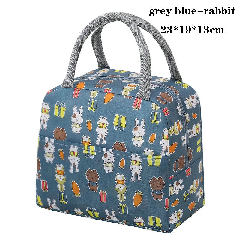 Thermal Bag Food Storage bag Student lunchbox cool bag for Children Food Container for Kids School small Thermal Lunch food Bag