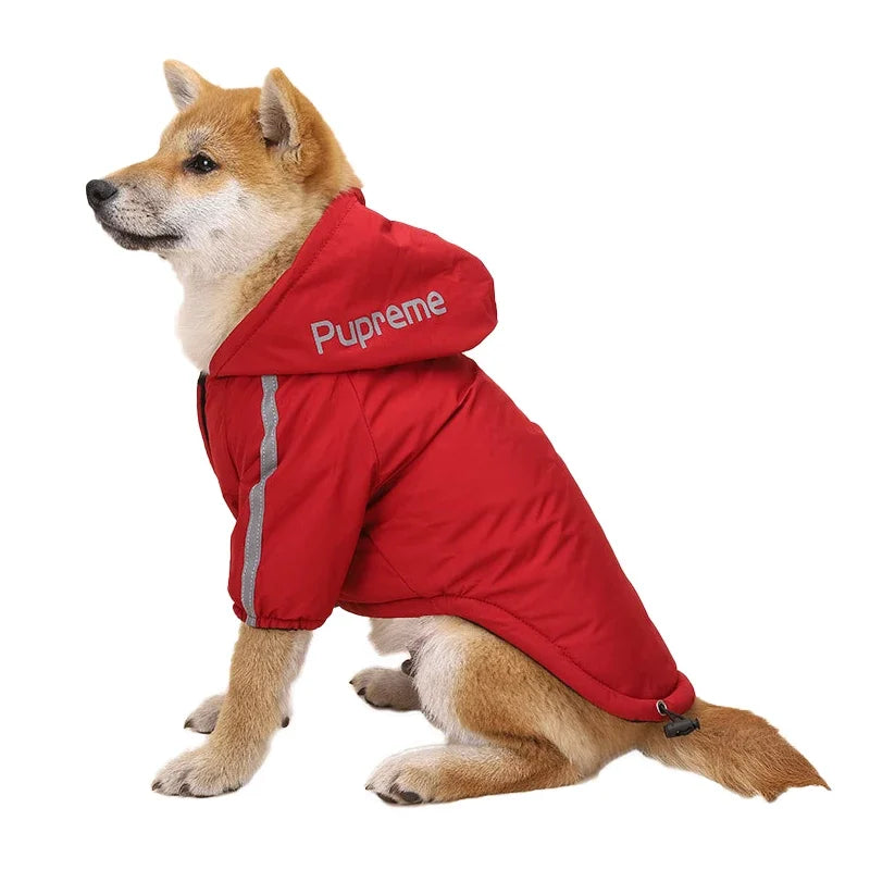 Waterproof Fleece Dog Jacket