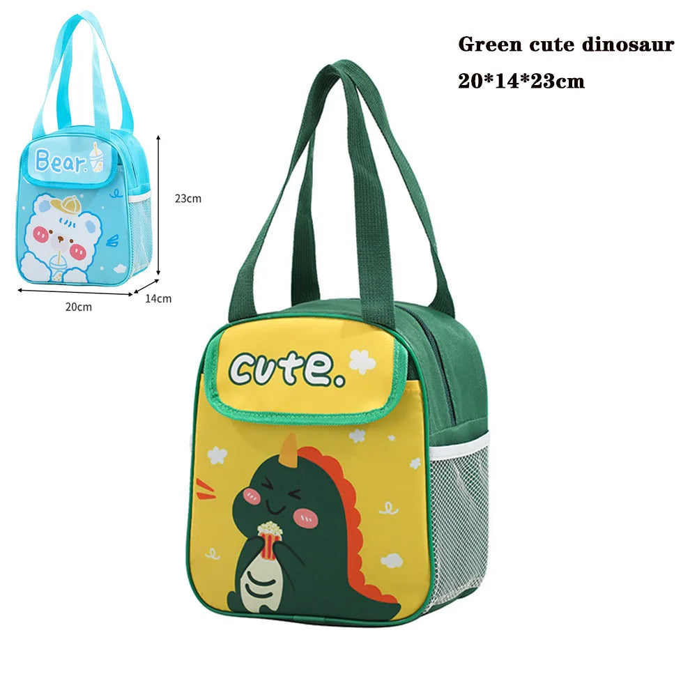 Thermal Bag Food Storage bag Student lunchbox cool bag for Children Food Container for Kids School small Thermal Lunch food Bag