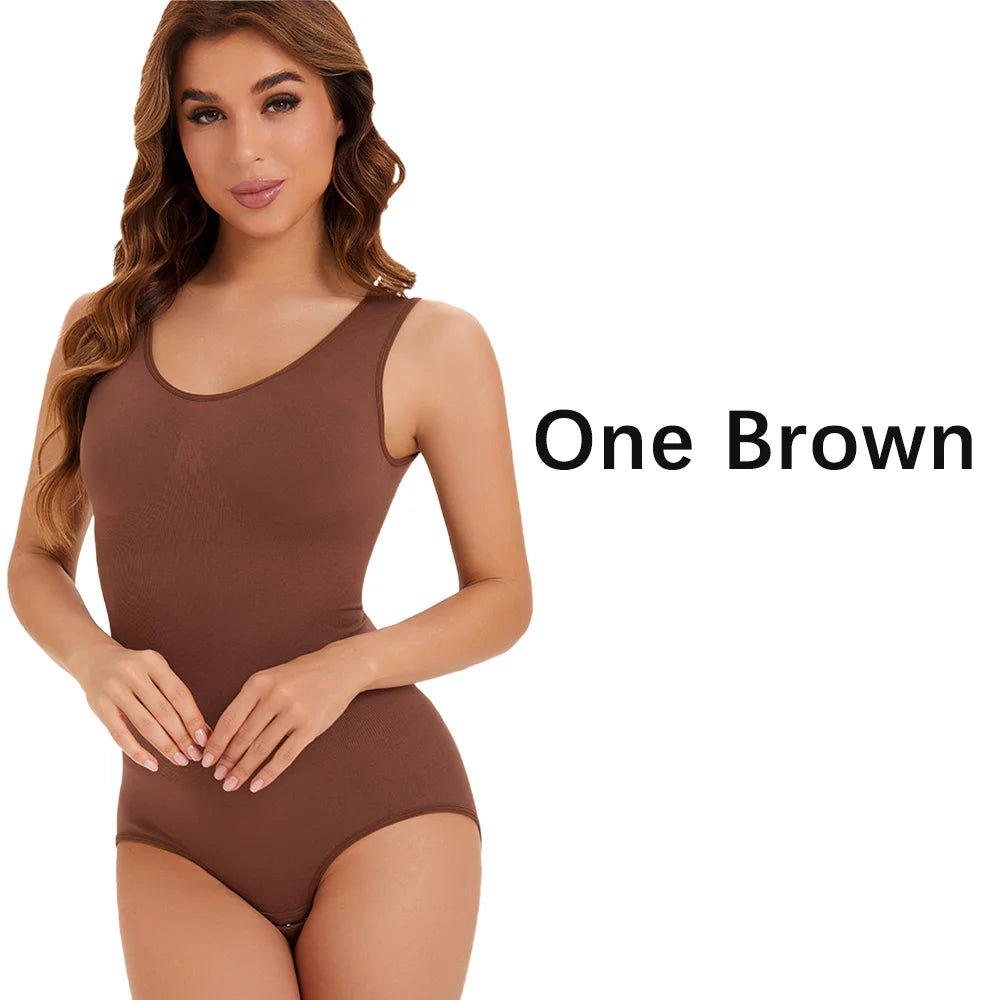 Molasus Bodysuit Women Slimming Shapewear Corset Reducing Body Shaper Modeling Underwear Tummy Control Panties Briefs Large Size