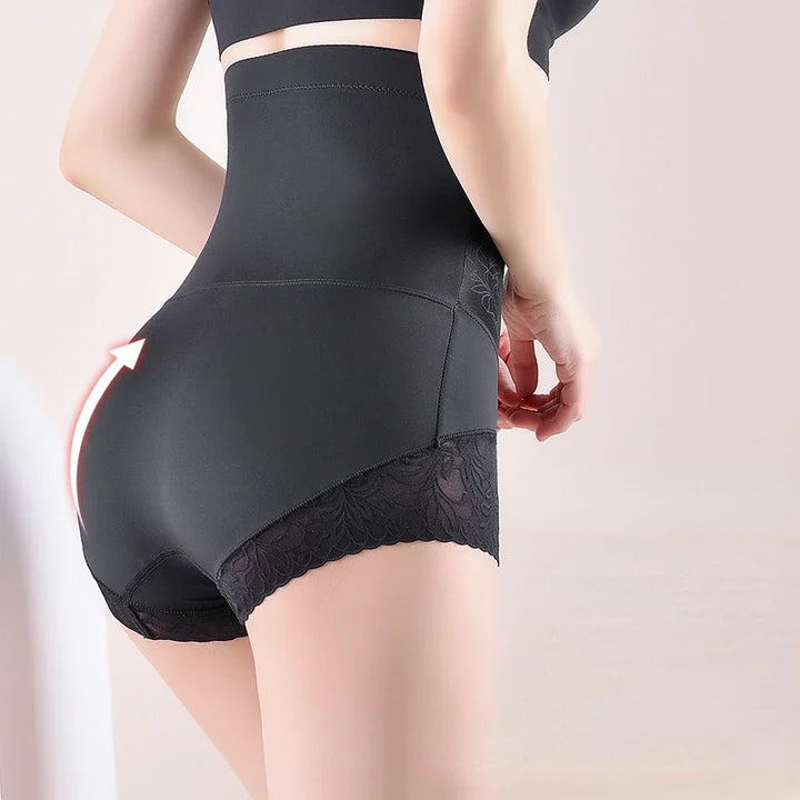 Seamless Postpartum Slim Butt Lifter Brief Women High Waist Panties Unique Fiber Lace Shaper Fat Burning Tummy Control Underwear