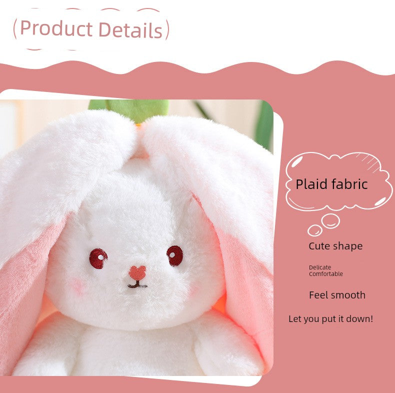 Strawberry Rabbit Birthday Gift Girl Girlfriends Girl Practical Ideas Doll Doll Kids Teacher Sister Cute