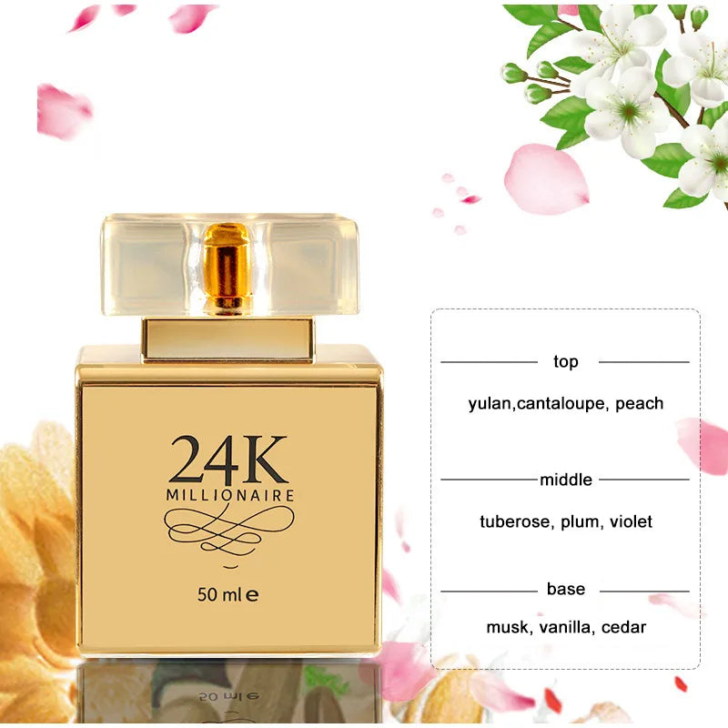 24K Gold Women's Perfume โ Fruity Scent