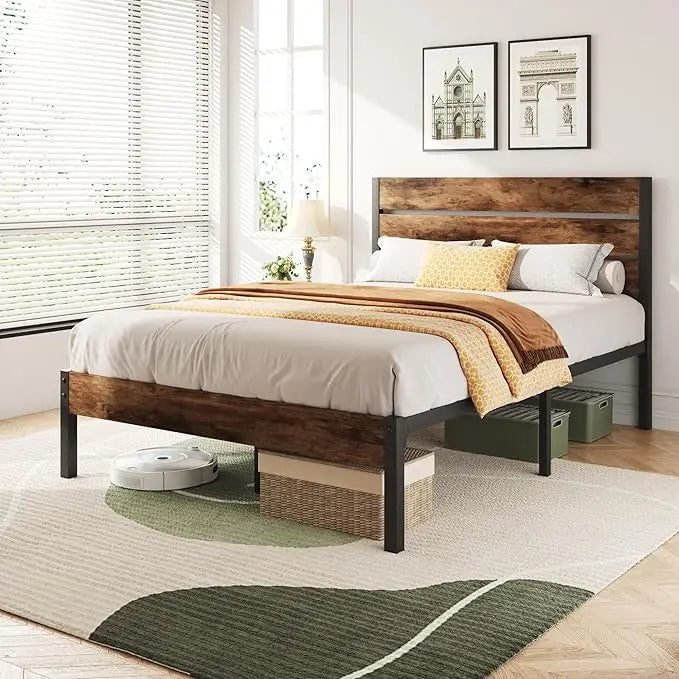 Full Metal Bed Frame Storage
