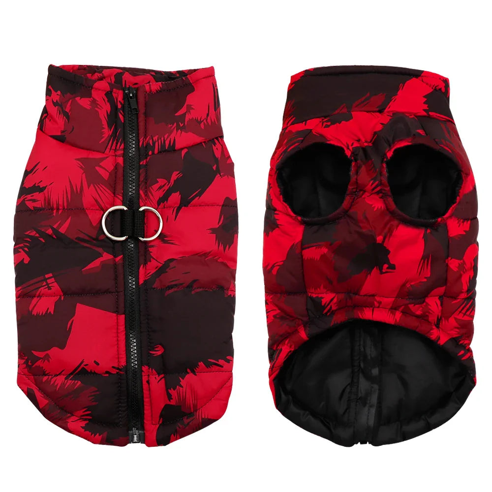 Waterproof Warm Dog Jacket Vest