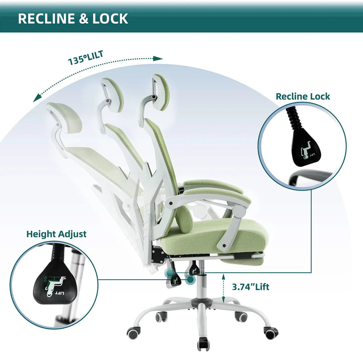 JHK Ergonomic Reclining Gaming Chair