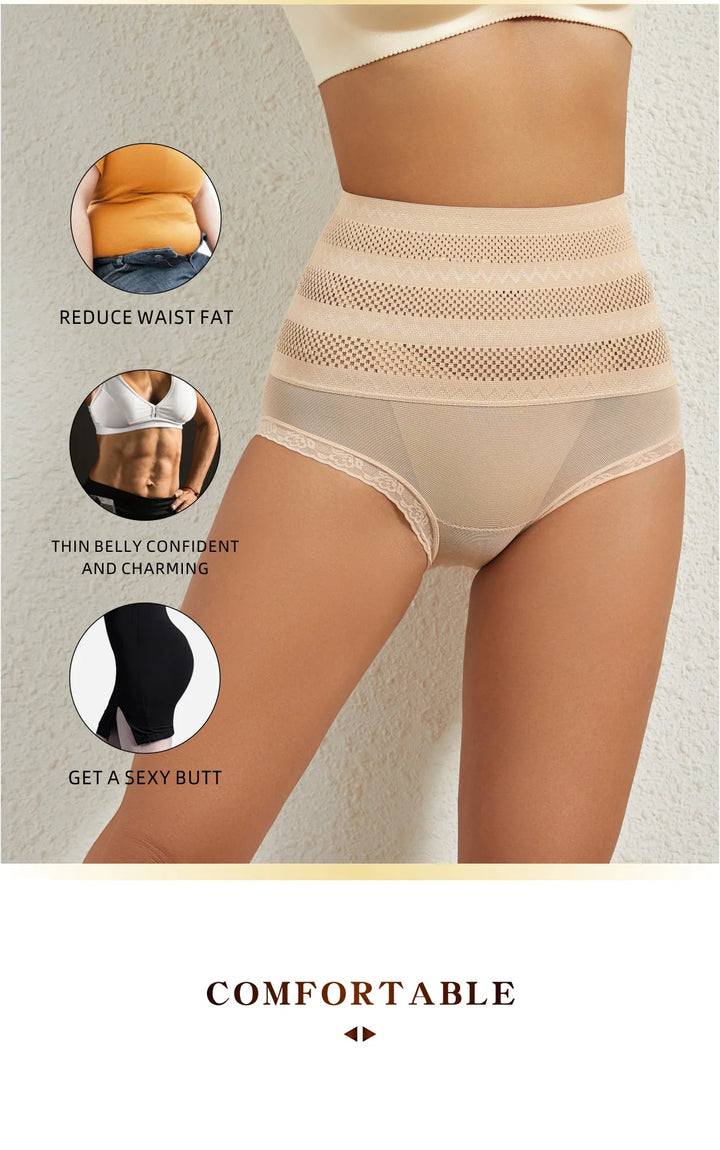 1PC Women's Bodyshaper Panties Belly Tightening Pants Body Lifting High Rise Tummy Control Hip Bottom Underwear Sexy Lingerie