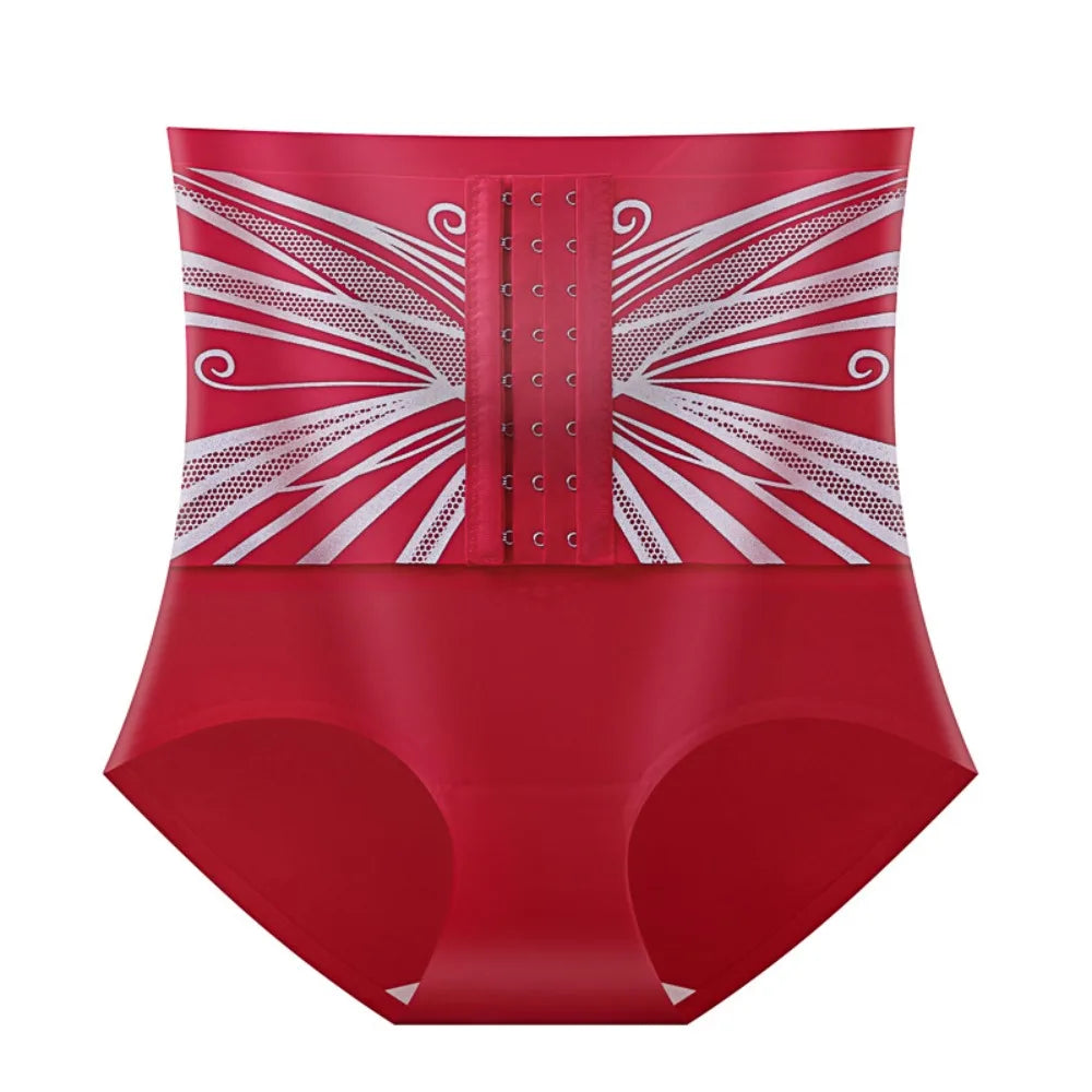 High Waist Slimming Shaping Panties Buckle Shapewear Postpartum Body Shaper Belly Contracting Lingerie Butt Lifting Briefs