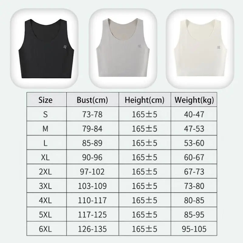 Pullover Chest Binder Flat Slim Breast Binder No Metal Trans Binder Sportswear FTM Lesbian Bra For Woman