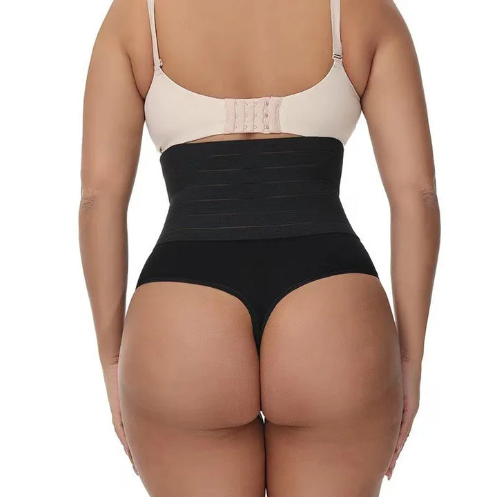 1pcs Women High Waist Shaping Brief Lady Thong Body Shaper Slimming Underwear Butt Lifter Control Pantie Sexy Shapewear Panty