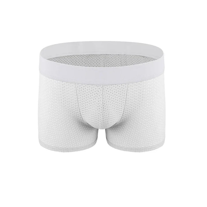 Men's Sexy Boxer Fake Butt Hip Lifter Enhancer Short Removable Padded Underwear Soft Shapewear High Stretch Underpant Mesh Brief