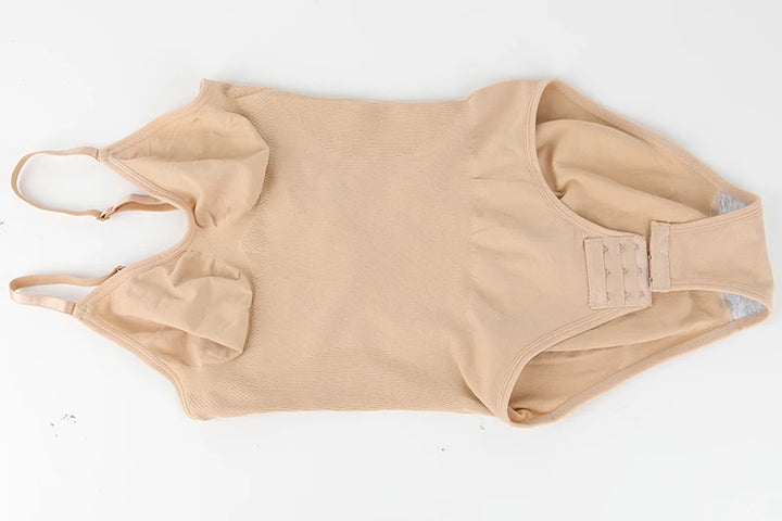 Low Back Bodysuits Shapewear for Women Open Crotch Body Shaper Seamless Tummy Control Push Up Corset Tank Top Backless Underwear