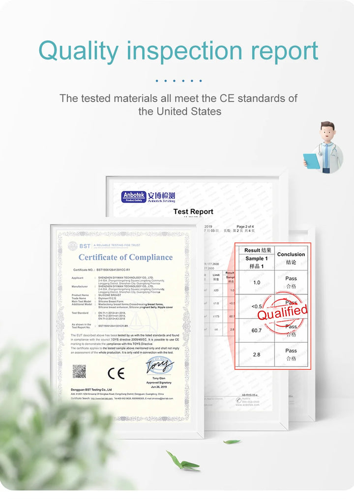 Large 2 In 1 Silicone Breast Pocket Bra Underwear Small Chest Becoming a Big Chest Pad Simulation Cartoon Chest Seamless