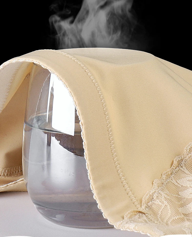 Seamless Postpartum Slim Butt Lifter Brief Women High Waist Panties Unique Fiber Lace Shaper Fat Burning Tummy Control Underwear