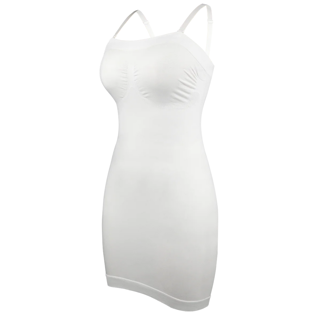 Strapless Shapewear Slip for Women Under Dress Full Slips Dress Tummy Control Camisole Body Shaper Seamless Corset Underwear