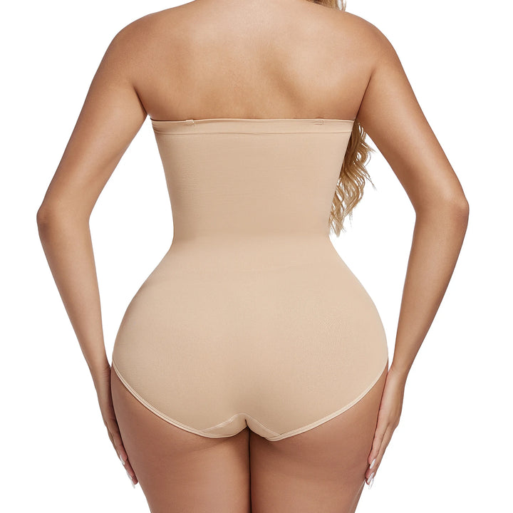 Women's Strapless Jumpsuit Shapewear New Sexy Briefs Bodysuit Butt Lifter Compression Waist Trainer Push Up Backless Shaper
