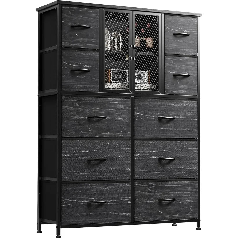 Tall Dresser with Mesh Door