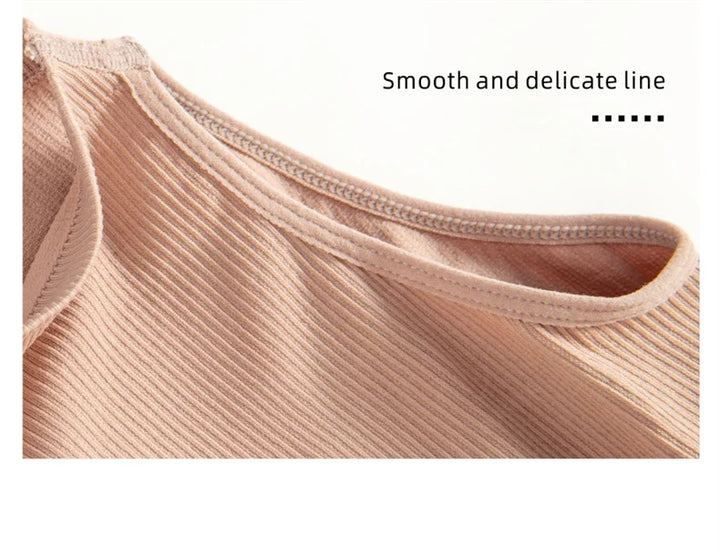 Flarixa Seamless Tummy Control Shapewear Women Thong Fajas Body Shaper High Collar Sleeveless Bodysuits Slimming Lingerie