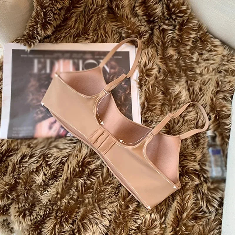 Seamless Underwear Women Push-Up Bra Thin Style Sexy Wireless Bras for Ladies