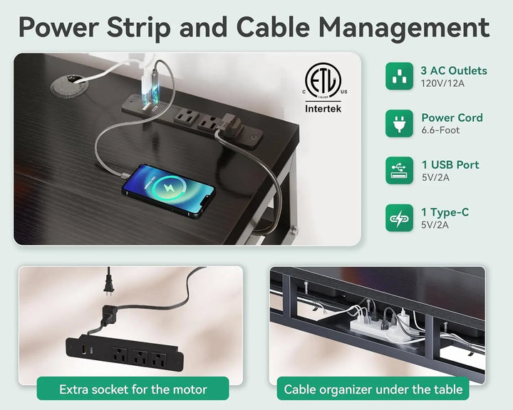 AODK Electric Standing Desk 47