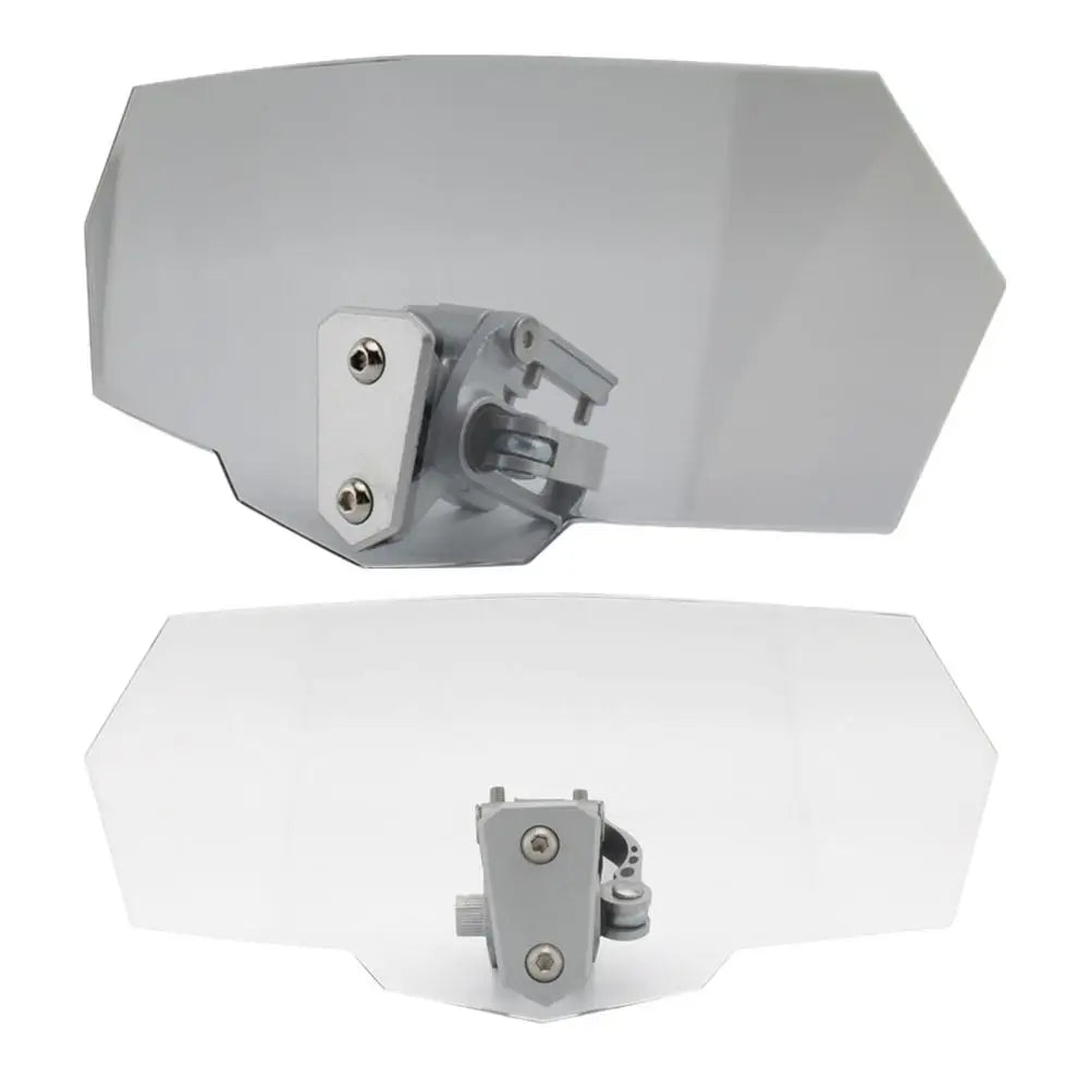 Motorcycle Windshield Extension Heightened Windshield Spoiler Clip Adjustable on Windshield Extension Motorcycle Wind Deflector
