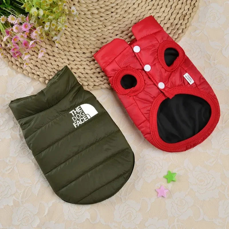 Reversible Winter Dog Coat