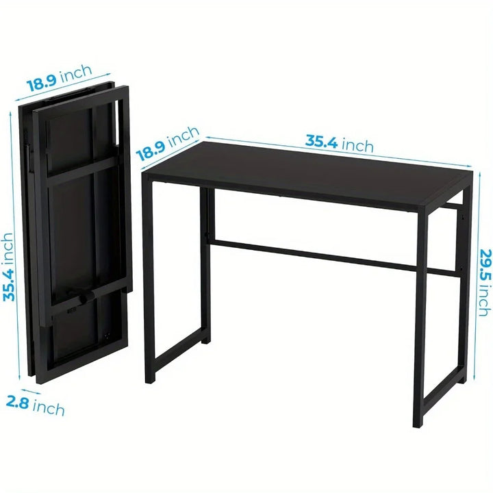 Folding Office Desk Compact