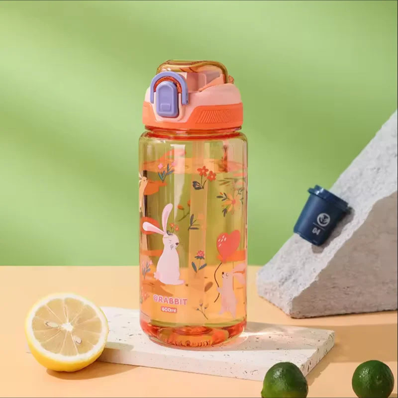 Kids Water Bottles With Straws