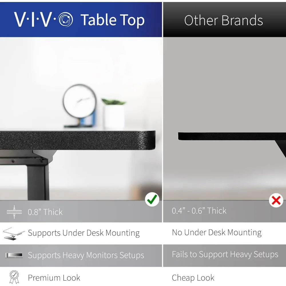 Electric L-Shaped Standing Desk